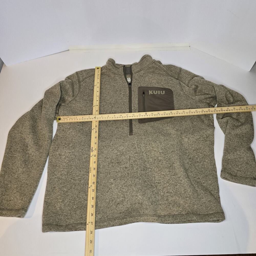 NWOT KUIU Pullover Men's XXL Base Camp High Loft Sweater Fleece Full Zip